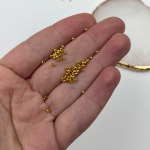 Роз'єднувальна намистина 2 мм Упаковка 100 шт. Gold