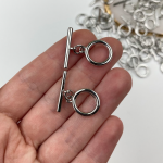 Застібка Тогл Silver