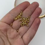 Роз'єднувальна намистина 3 мм Упаковка 50 шт. Gold