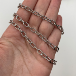 Ланцюжок 10 см Гіпоалергений 4.9 х 8 мм. Silver