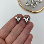 Кулон Сердечко тип 4 Silver