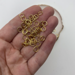 З'єднувальні кільця 6 мм Упаковка 100 шт. Gold