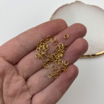 З'єднувальні кільця 4 мм Упаковка 100 шт. Gold