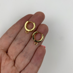 Швензи Круглі з петлею 14 мм Gold