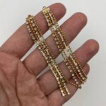 Підвіски для сережок 75 мм Gold