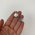Кулон Коло Білий Silver
