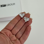 Кулон сердечко Велике Silver