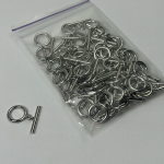 Застібка Тогл Silver 50 шт. Упаковка